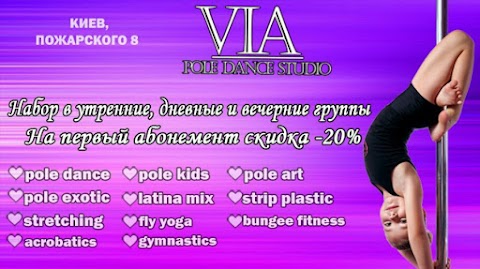 Via pole dance studio