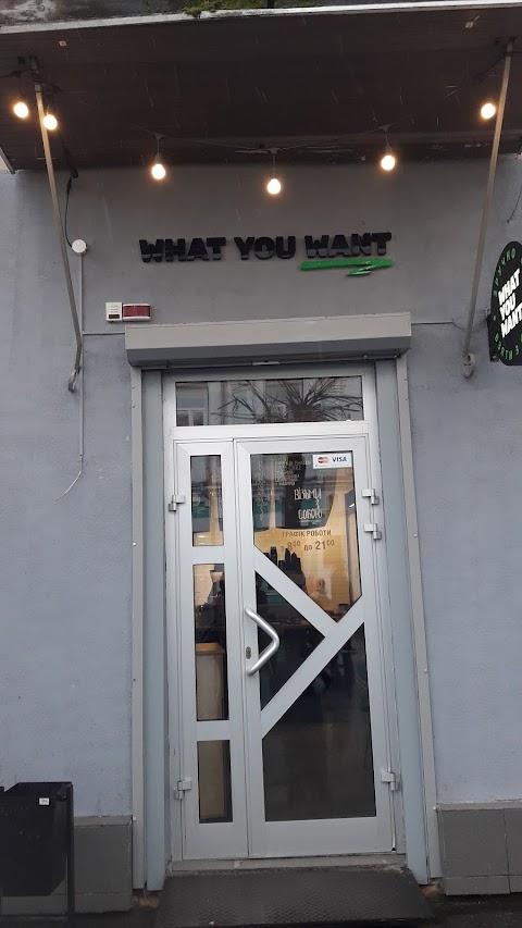 What You Want cafe