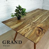 GRAND WOOD - дерев'яні меблі в стилі лофт від виробника. Столи з масиву дубу в скандинавському стилі. Дерев’яні столи.