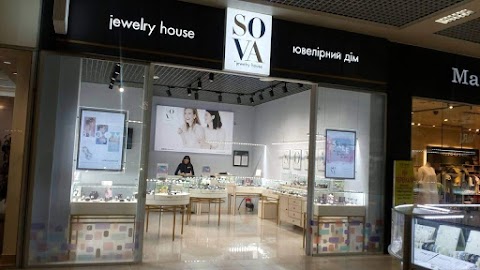 Магазин ювелирных изделий SOVA Jewelry House. Стильные украшения из золота и серебра