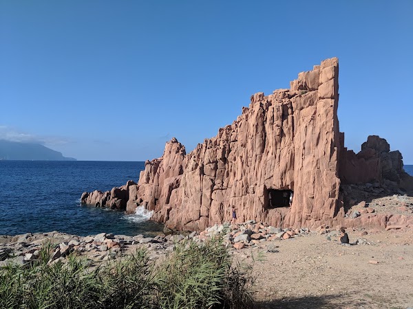 foto della Spiaggia delle Rocce Rosse