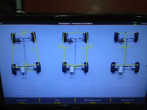 Автосервис PulsAuto .Развал-схождение 3Д
