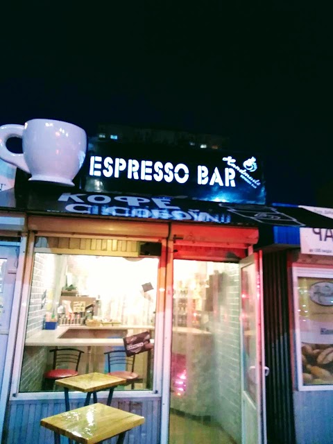 Handmade espresso bar