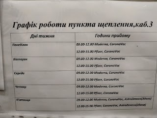 Амбулаторія №5, КНП "ЦПМСД №1" Голосіївського району