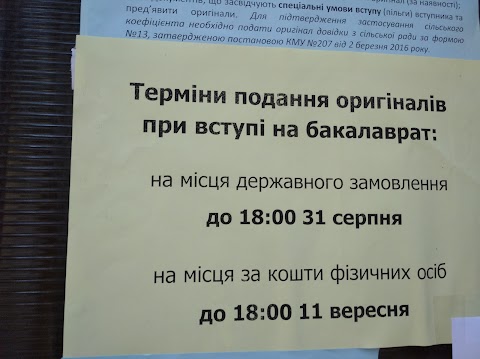 Приймальна комісія. Львівський національний університет імені Івана Франка