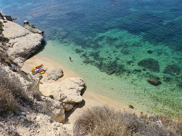 foto della Cala Bernat