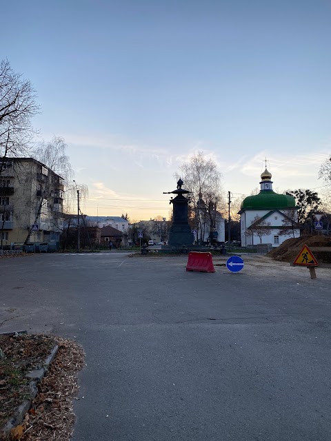 Пам’ятник на місці відпочинку Петра I