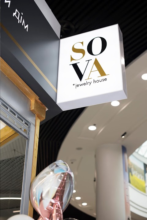 Магазин ювелирных изделий SOVA Jewelry House. Стильные украшения из золота и серебра