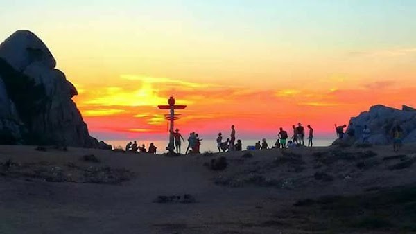 foto della Spiaggia della Valle della Luna