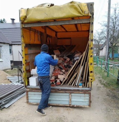 Вивіз сміття перевезення меблів вантажники Вишневе Борщагівка