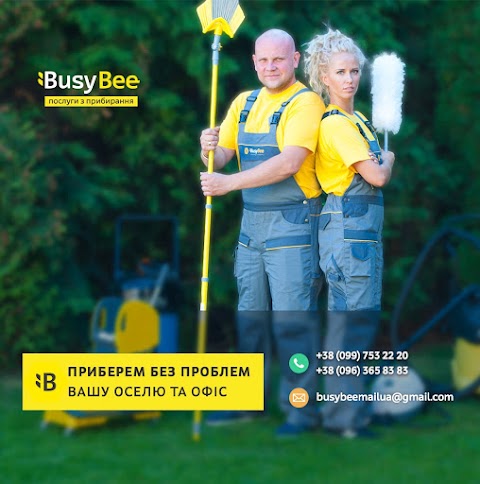 BusyBee - прибирання в Івано-Франківську