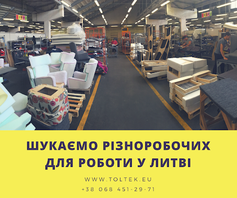 Толтек. Робота в Литві Toltek.eu