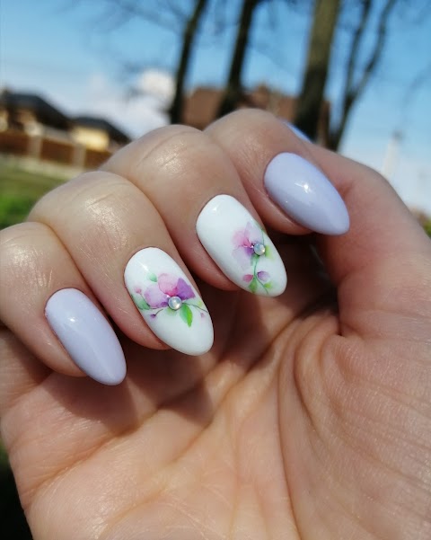 Маникюр , Гель Лак, покрытие Гель Лаком Alla Pyatova Nails