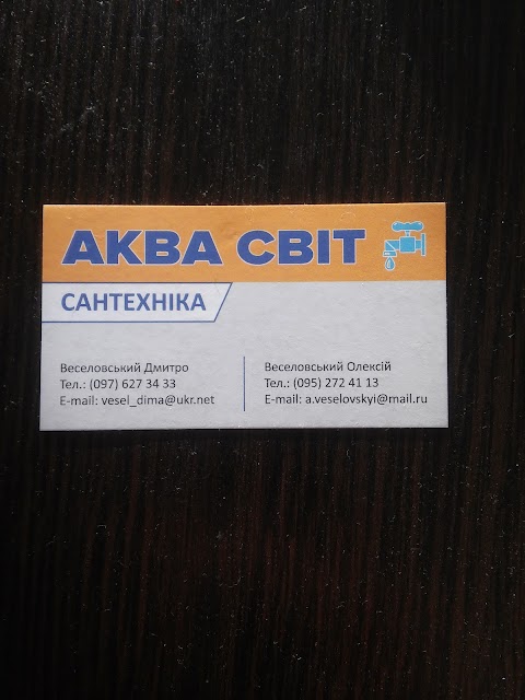 Аква світ