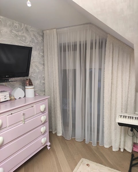 Design Room Штори Карнизи Ролети Жалюзі Шпалери Килими замовити Луцьк