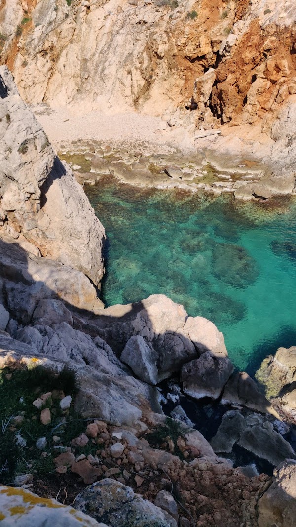 foto della Cala del Cementerio