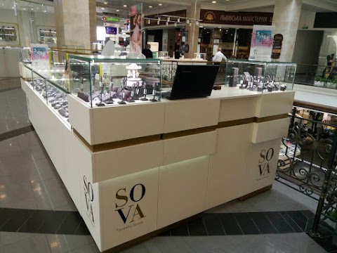 Магазин ювелирных изделий SOVA Jewelry House. Стильные украшения из золота и серебра