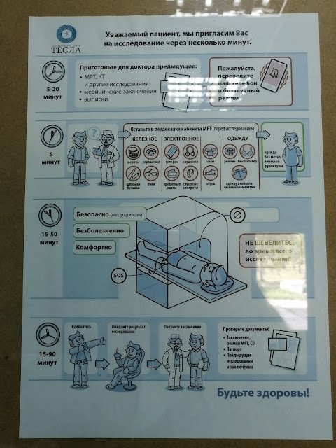 Клініка "ТЕСЛА": центр МРТ-діагностики