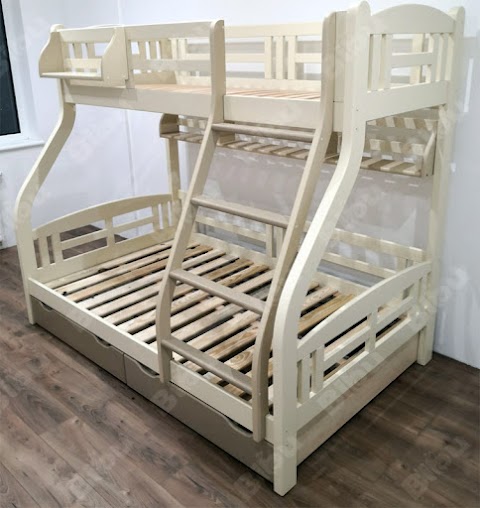 BIBU г.Одесса - Детская мебель на заказ: Двухъярусные кровати, двухэтажные кровати, двухуровневые кровати, кровать-чердак, детская кровать, кровать для подростка, детская мебель из дерева