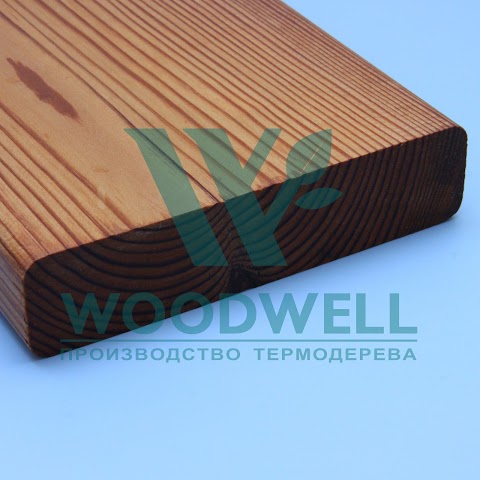 Woodwell - Производство термодерева, террасная доска термоясень, фасадная доска термососна, садовый паркет, массивная доска, декоративные рейки на стену.