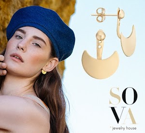 Магазин ювелирных изделий SOVA Jewelry House. Стильные украшения из золота и серебра