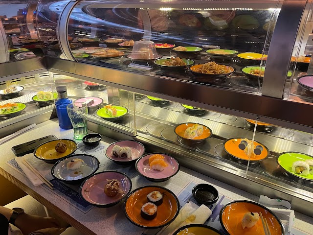 Running Sushi in Osaka