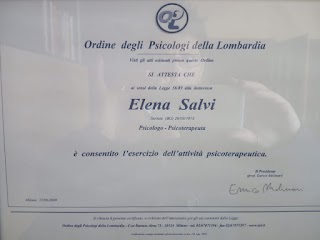 Psicologa Psicoterapeuta Bergamo - Dott.ssa Elena Salvi