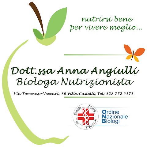 Dott.ssa Anna Angiulli - Biologa Nutrizionista
