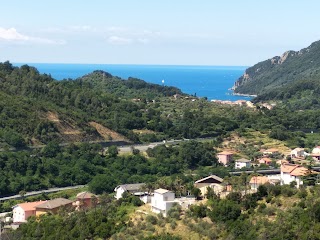 The sea from the hills