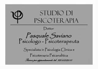 Dott. Pasquale Saviano - Psicologo - Psicoterapeuta