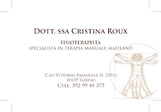 Dottoressa Cristina Roux Fisioterapista