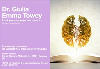 Psicoterapeuta Cognitivo-Comportamentale Dr. Giulia Emma Towey