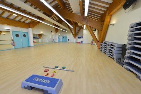 Swimming pool and sports field of Les Ménuires