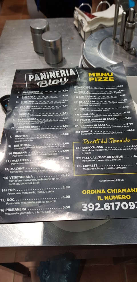 Pizzeria panineria bloy