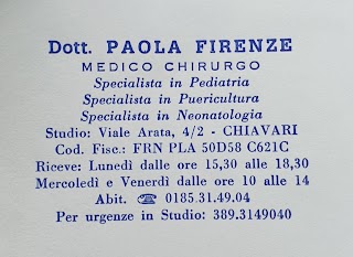 Firenze Dr. Paola