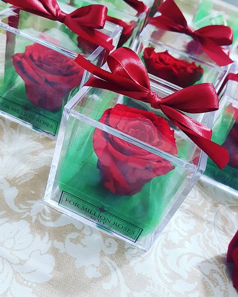 For Million Roses Sicily - Luxury Flowers Boxes