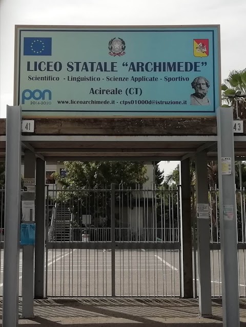 Liceo Statale "Archimede" Scientifico - Linguistico - Scienze Applicate-Sportivo