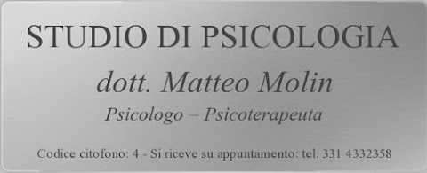 dott. Matteo Molin - Psicologo, Psicoterapeuta e Counselor