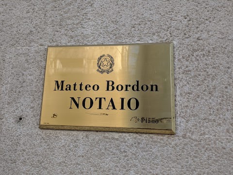 Notaio Matteo Bordon