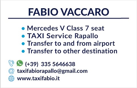 TAXI Fabio - Rapallo