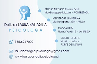 Dott.ssa Psicologa Laura Battaglia - Psicoterapeuta cognitivo-comportamentale in formazione