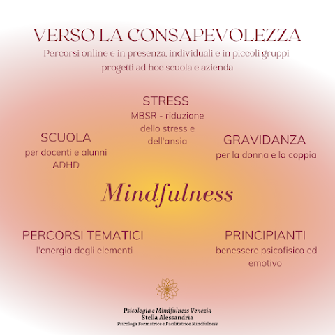 Dott.ssa Stella Alessandria Psicologia e Mindfulness Venezia