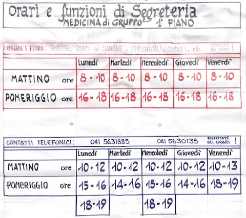 Medicina di Gruppo Oriago