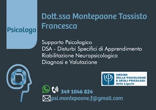 Psicologa Dott.ssa Montepaone Tassisto Francesca