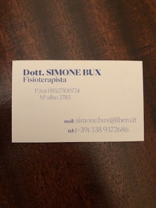 Dott. Simone Bux, Fisioterapista