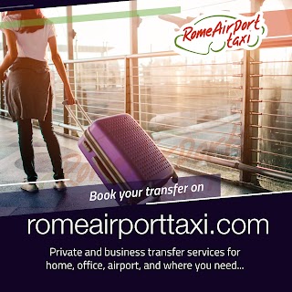 Rome Airport Taxi NCC / Rental with driver / Chauffeur