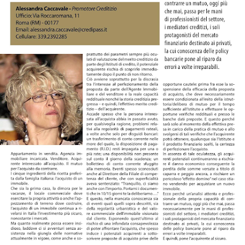 Alessandra CACCAVALE - PROMOTORE CREDITIZIO