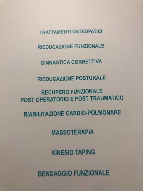 Studio di Osteopatia, Posturologia, Riabilitazione.Dott. Lagana’ Fabio Maria