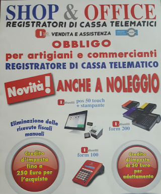 Shop e Office Registratori di Cassa Telematici a Brindisi e Provincia