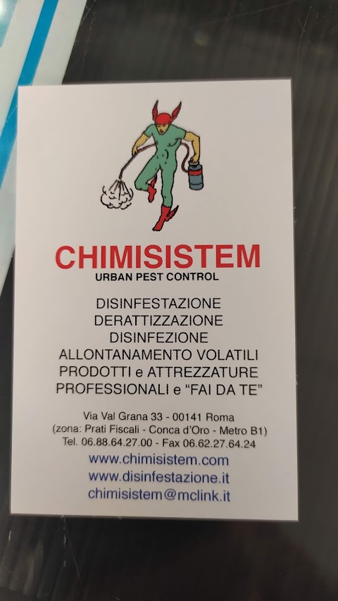 Chimisistem - Pest Control - Disinfestazione - Prodotti - Attrezzature - Consigli